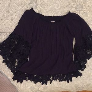 Off the shoulder top